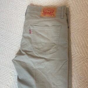 Men’s Levi’s 511 beige/taupe jeans